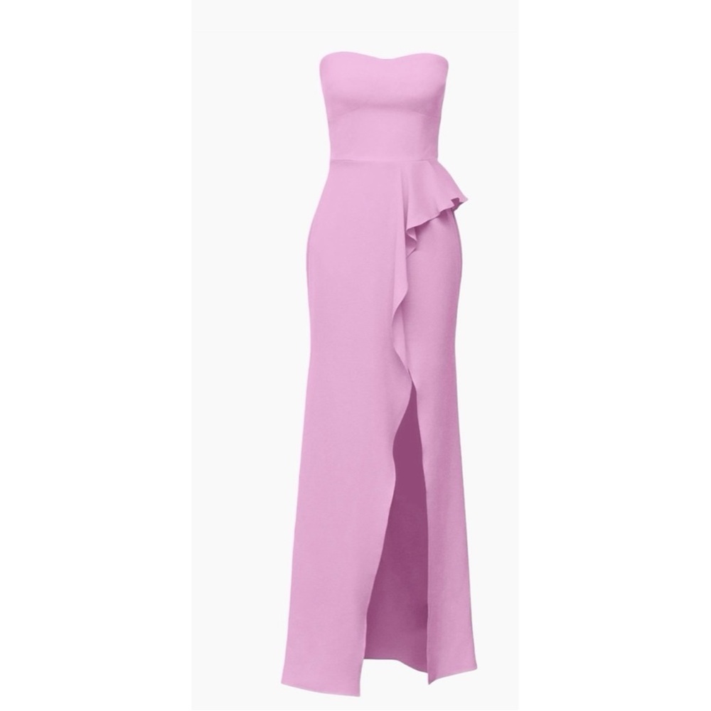 🆕_ Dress the Population Strapless Maxi Dress